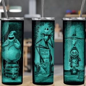 Jack, oogie, and friends 20oz sublimation tumbler